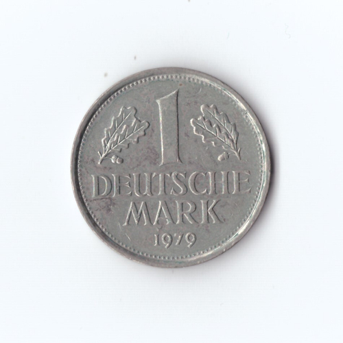 ФРГ Германия 1 марка 1979 г UNC