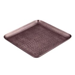 Блюдо квадратное 13*13 см (поднос) " " нерж. под медь P.L. Proff Cuisine