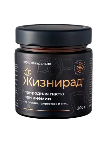 Жизнирад паста при анемии, 200г.