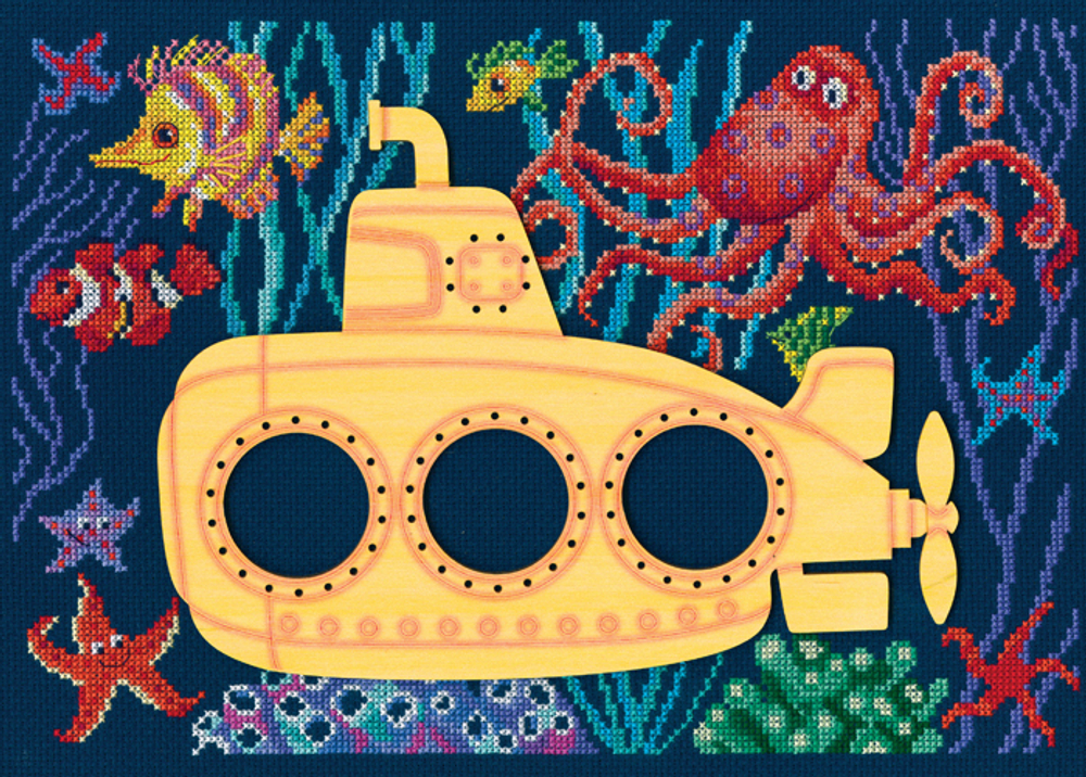 Коллекция:	С деревянными формами¶Название по-английски:	Photo frame "Submarine"¶Название по-русски: