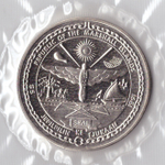 5 долларов. Буря в пустыне. Маршалловы Острова. 1991 г. PROOF