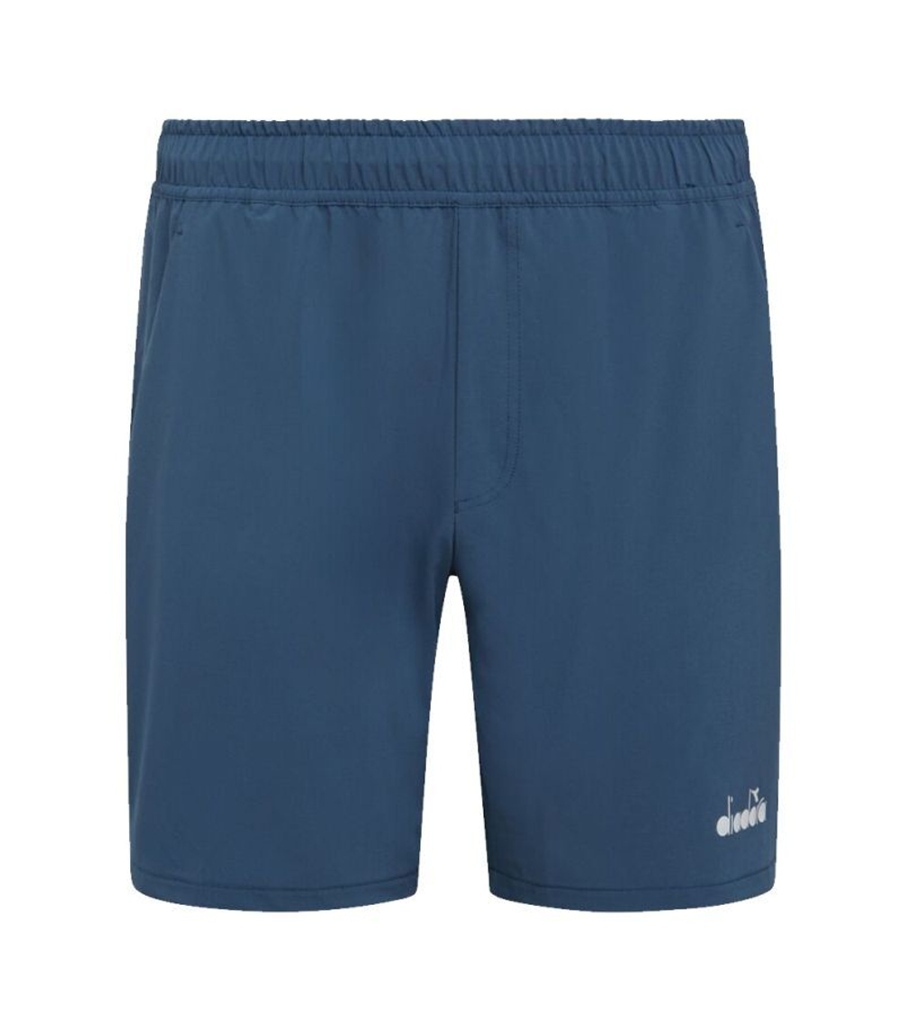 Мужские теннисные шорты Diadora Shorts Icon 7" - вид на океан