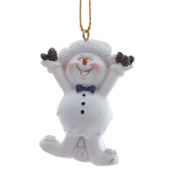 GAEM Фигурка декоративная подвесная "Снеговик", L3,5 W2,5 H6 см, 4в.