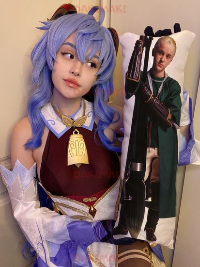 Мини дакимакура Драко Малфой из Гарри Поттер арт. M1101, 60х20 см