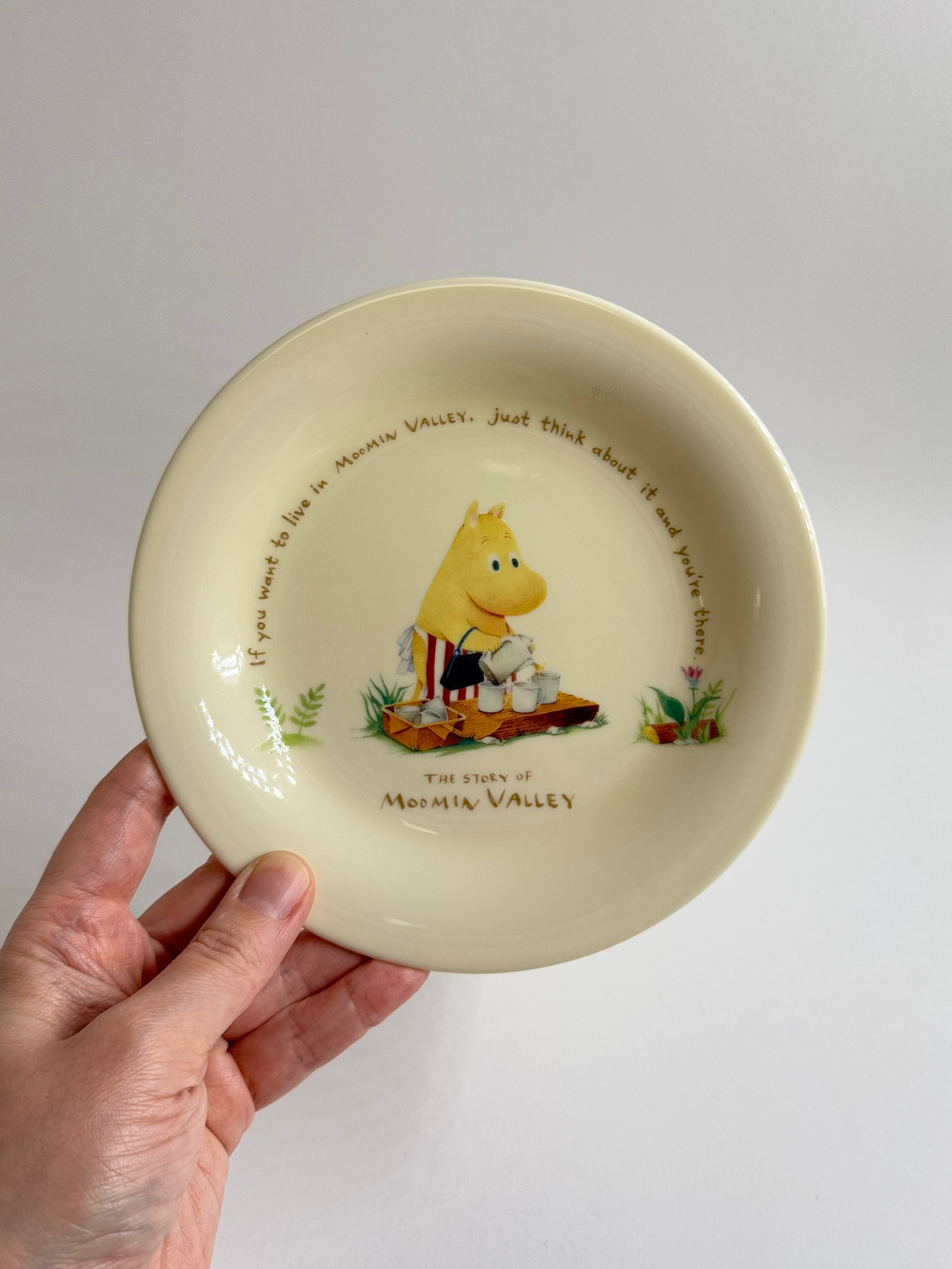 Тарелка Муми Тролль The Story of Moomin Valley, Yamaka