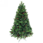 Ёлка «Сокровище зимы» 150 см, ПВХ+леска , шишки (508 веток) (SZ1022-150)