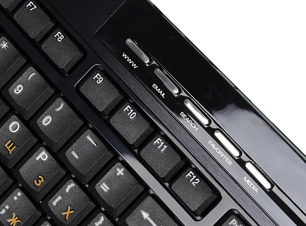 Клавиатура Oklick 450M black mmedia aluminum USB