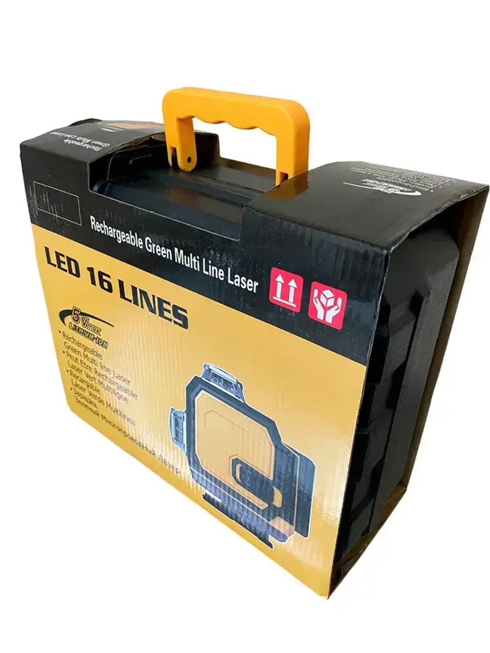 Лазерный уровень 4D 16 лучей DeWalt Нивелир 360