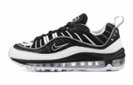 Кроссовки Nike Air Max 98 Black Silver (Женская размерная сетка)