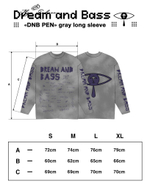 "DNB PEN" GRAY LONG SLEEVE
