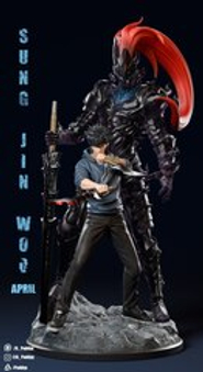 Сон Джинву и Игрис Поднятие уровня в одиночку Фигурка