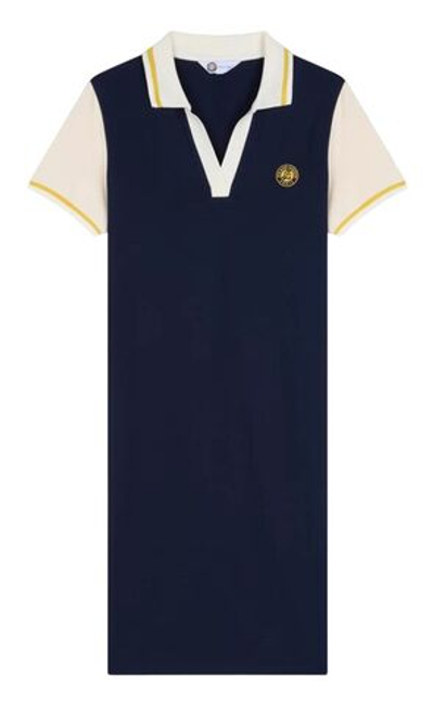 Теннисное платье Roland Garros Suzie Robe Polo Shirt - небесный