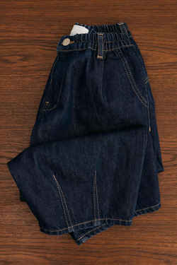 ZARA TIMELESS - ДЖИНСЫ BALLOON FIT С ЗАЩИПАМИ, СИНИЙ