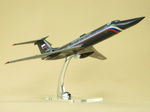 Модель самолета Ту-134 УБЛ (М1:100, ВМФ России, RF-12037, 54)