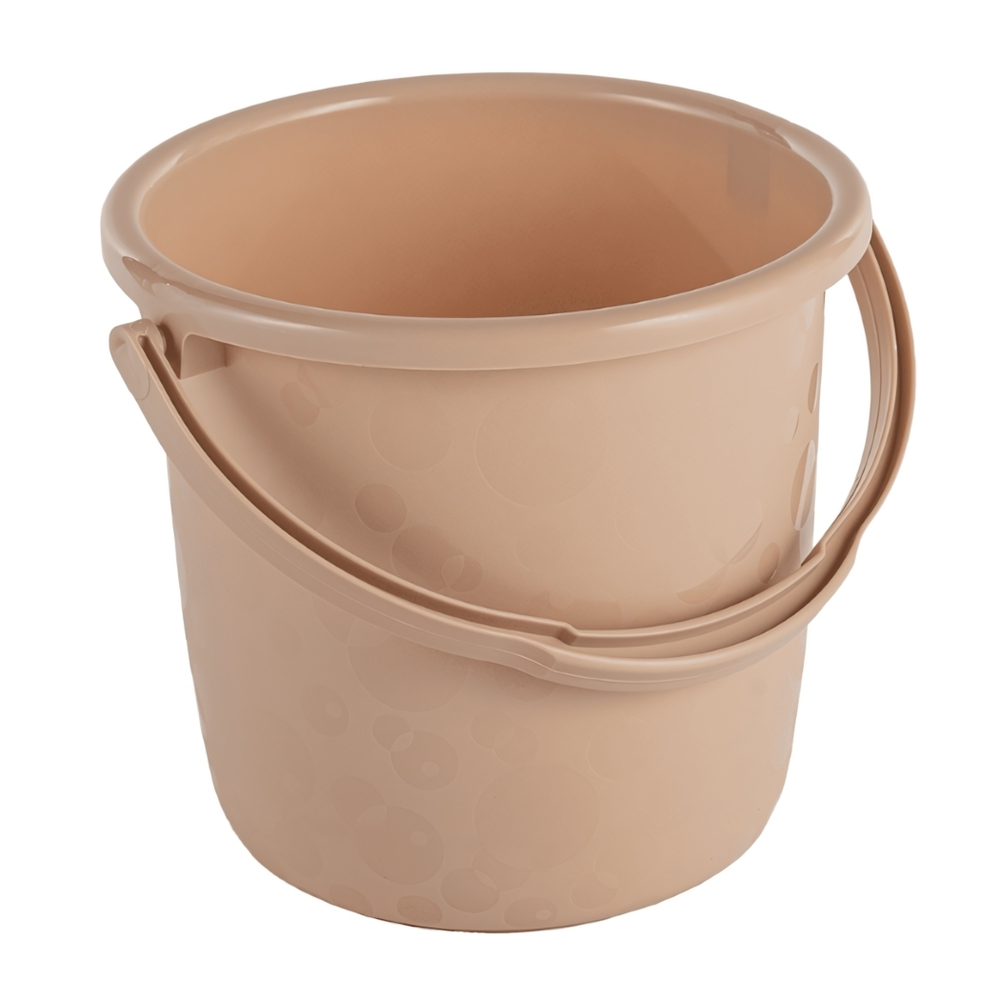 Ведро Люкс 10л цвет кремовый