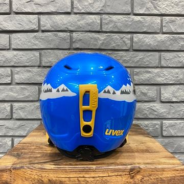 Шлем детский Uvex Manic Blue caterpillar