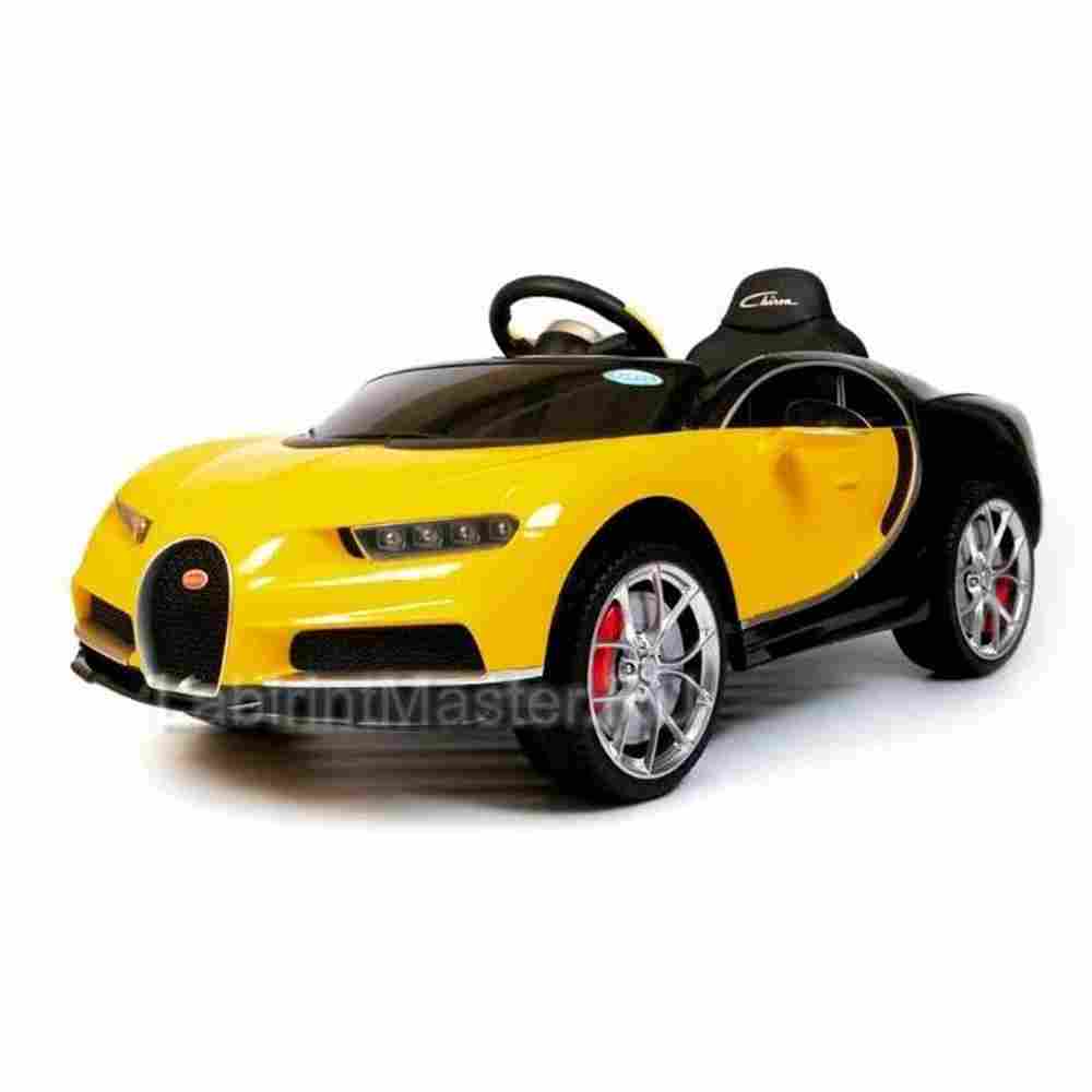 Детский электромобиль Bugatti Chiron HL318, 12V, желтый