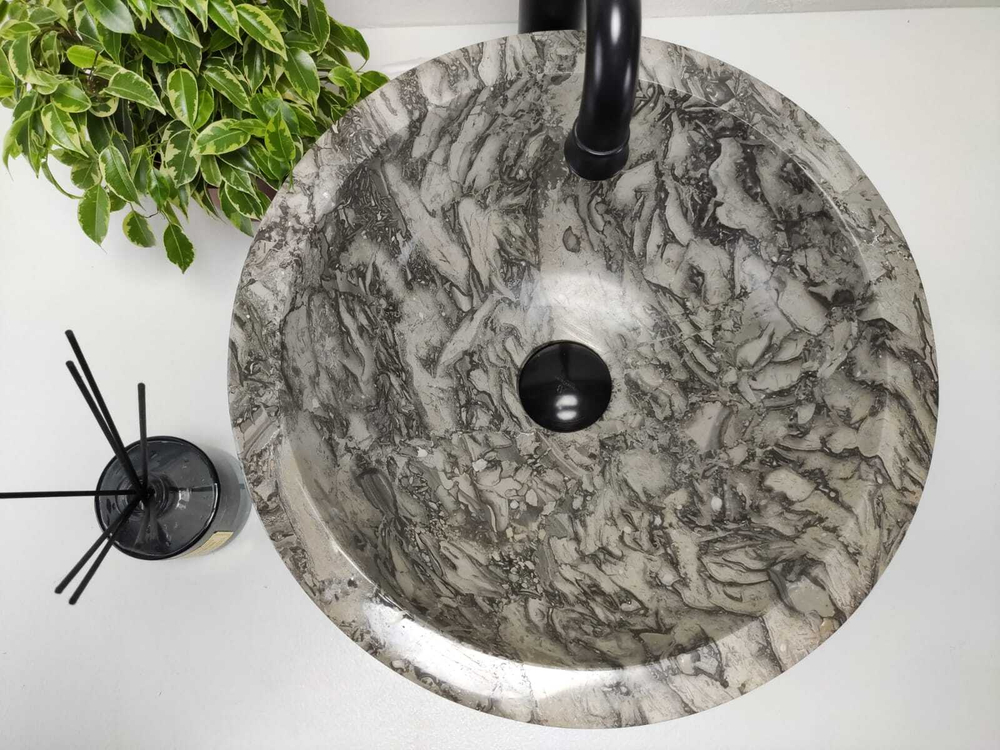 Раковина из мрамора Drum Doreng DM-60990 (40*40*15)