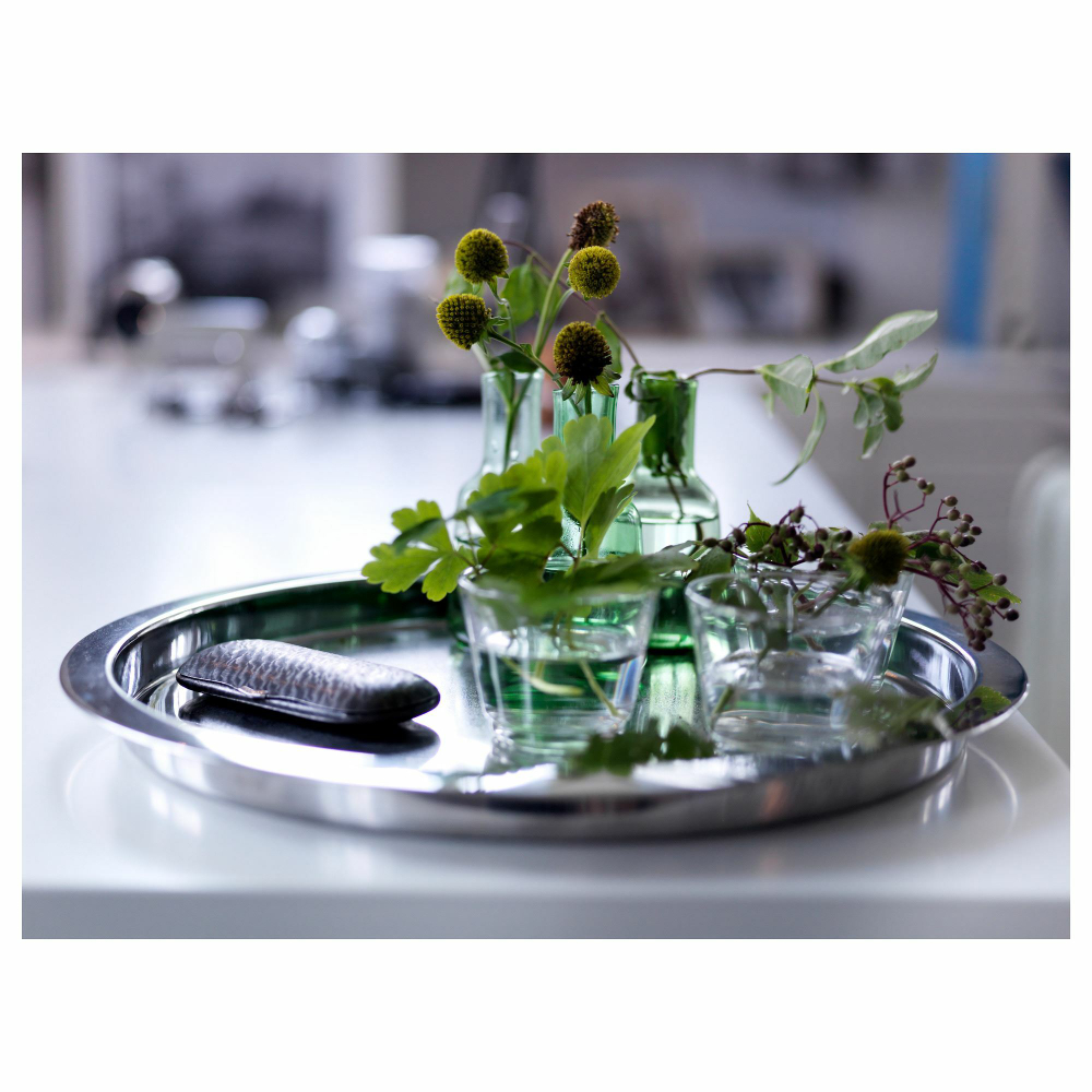 Набор подсвечников IKEA GALEJ (ГАЛЕЙ), Стекло, Прозрачный, 6 см, 4 шт