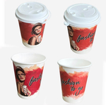 Стакан бумажный 450мл " FASHION" (800шт/20уп/40шт)