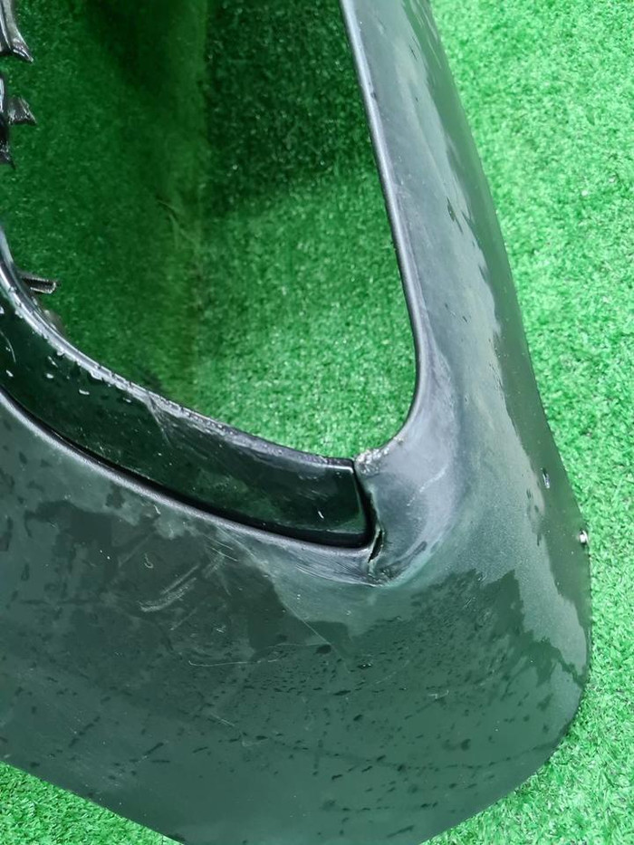 Юбка заднего бампера Mercedes GLE V167 18-24 AMG