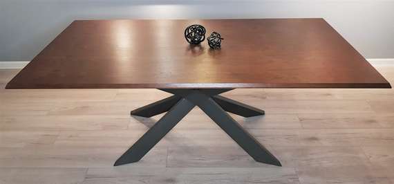 Стол Spyder Wood, 200х100 см, шпон грецкого ореха