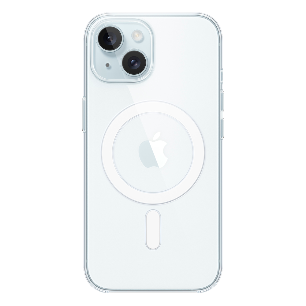 Прозрачный чехол с поддержкой MagSafe Apple Clear Case для iPhone 15