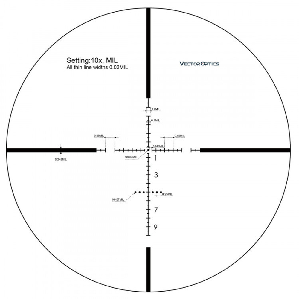 Прицел Vector Optics Marksman 4,5-18x50 SFP