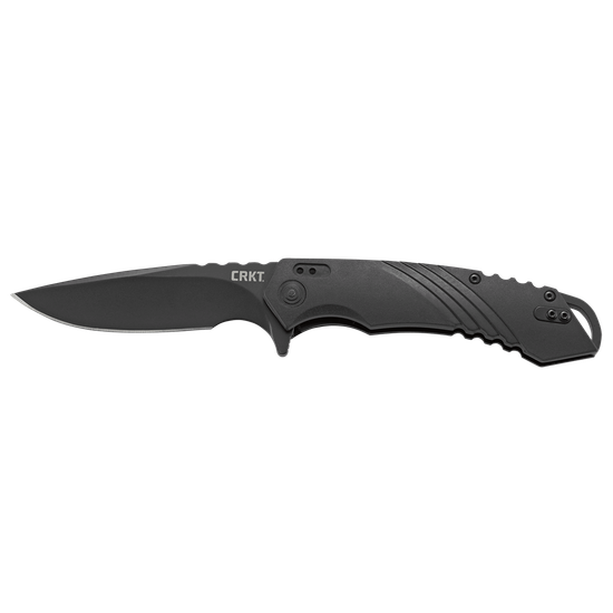 Складной нож CRKT 1063 Directive Drop Point c клинком из стали 8Cr13MoV, рукоять GRN / Stainless Steel