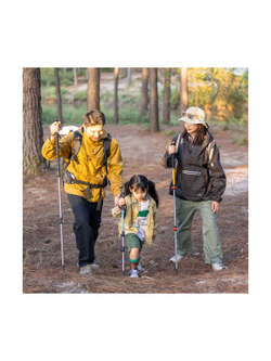 Палка треккинговая Naturehike ST01 6061 AL NH17D001-Z  с 3 узлами женская 57-120 золотой