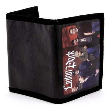 Кошелек Linkin Park ( группа на бордовом фоне )