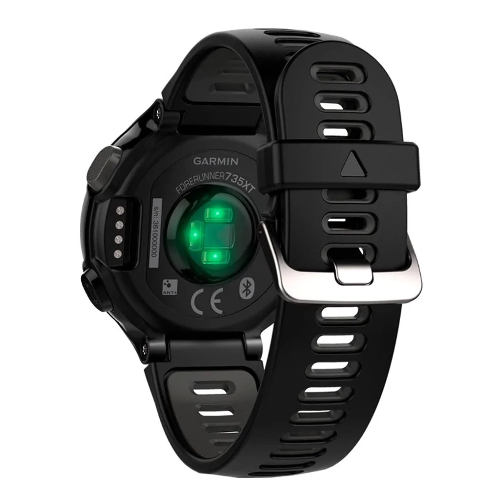 Мультиспортивные часы Garmin Forerunner 735XT, черно-серые, 010-01614-06