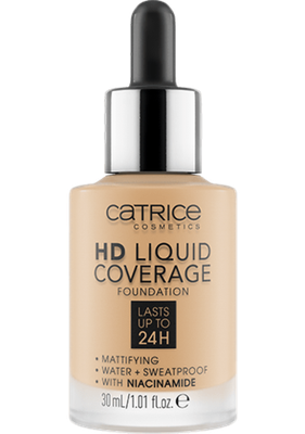 Тональная основа Catrice HD Liquid Coverage Foundation - 036 HAZELNUT BEIGE