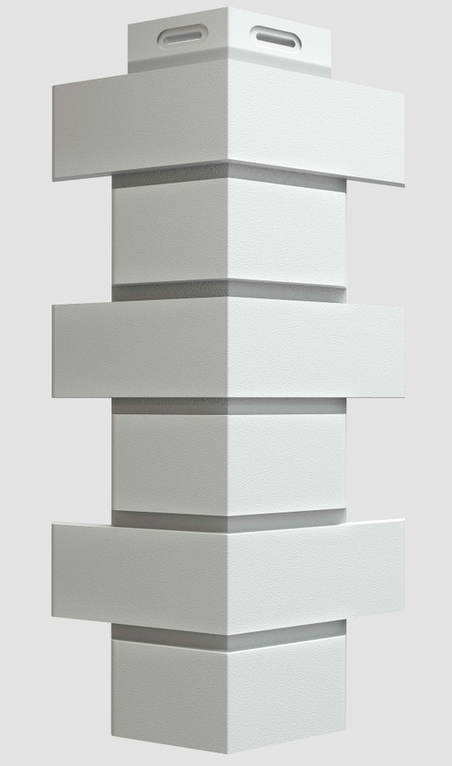 Наружные углы к фасадным панелям Docke Flemish Белый