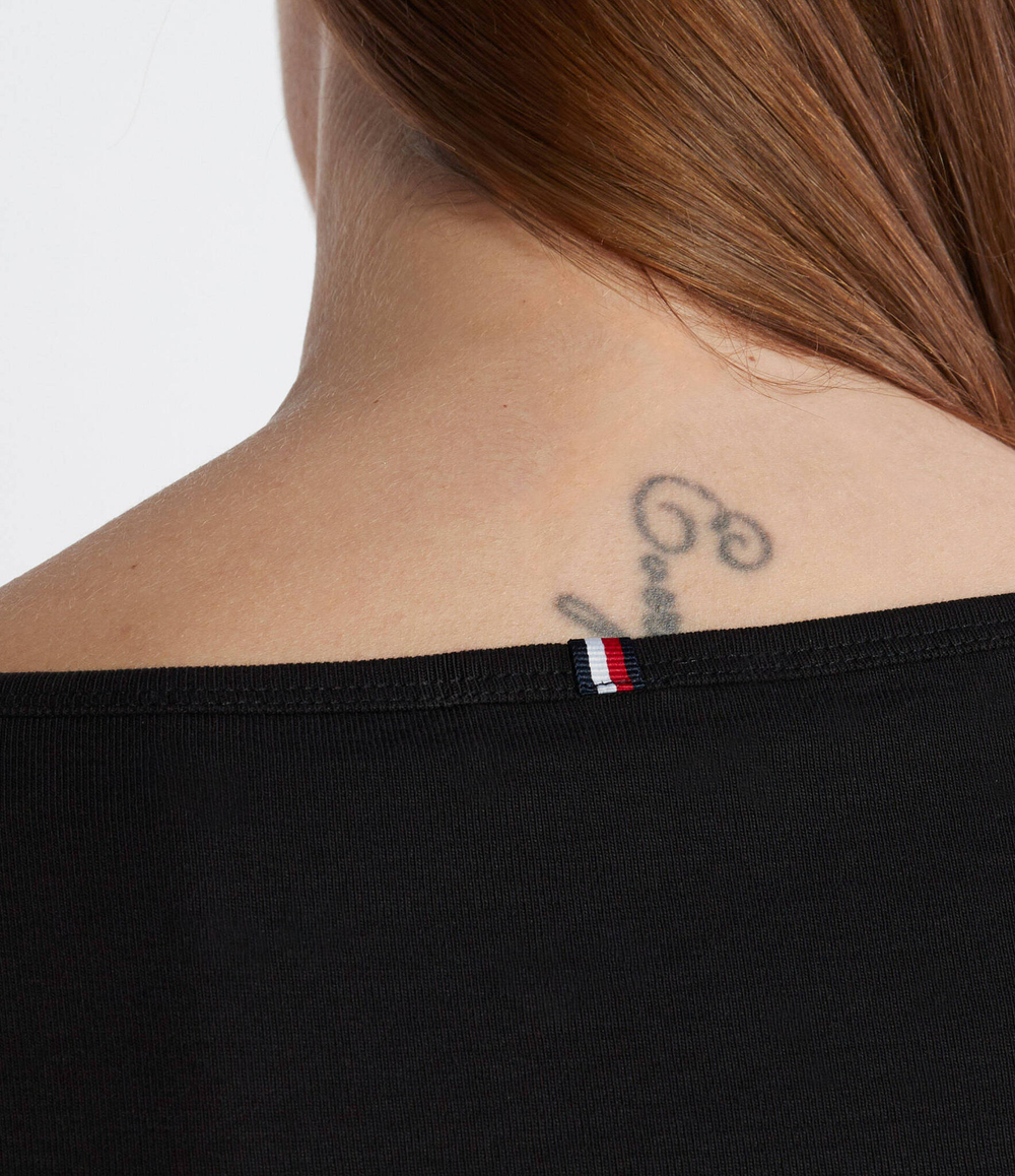 Блузка NEW CODY Tommy Hilfiger - черный(WW0WW40589)