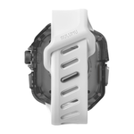 Спортивный ремешок-чехол Aulumu A01 Carbon Fiber Cover для Apple Watch Ultra 2–3 Полупрозрачный поликарбонатный чехол с накладкой из углеродного волокна и водостойкий ремешок в футуристическом стиле из фторэластомера с алюминиевой застёжкой pin-and-tuck.