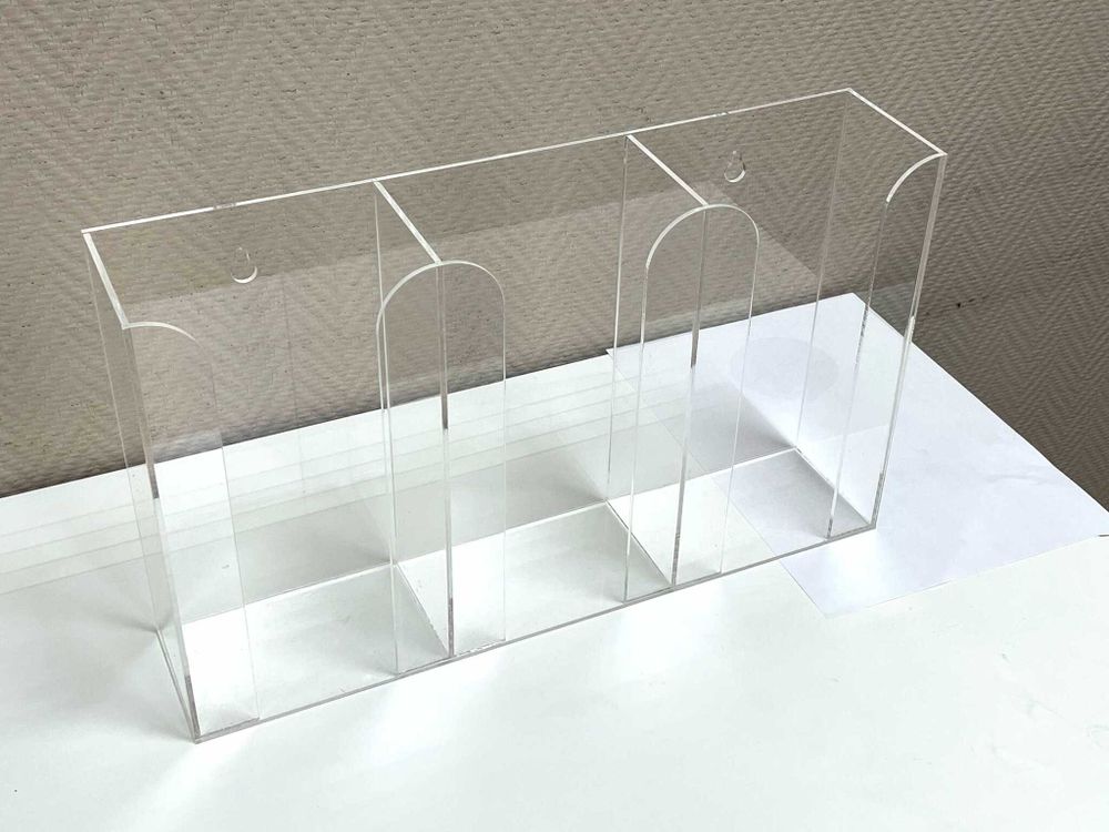 Диспенсер навесной на 3 пачки одноразовых перчаток