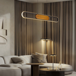 723727 Торшер LODI LED 9W 720LM ЧЕРНЫЙ/ДЕРЕВО 3000K