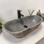 Раковина из речного камня RS63505 (70*35*15) 0124