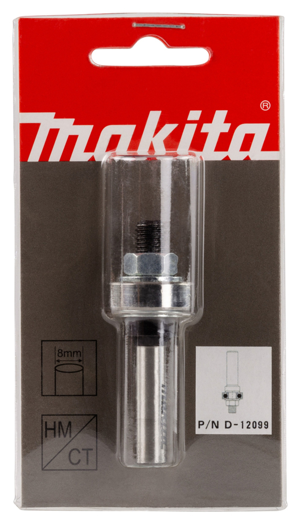 Стержень с гайкой d8x8 Makita D-12099 64x22x8 мм