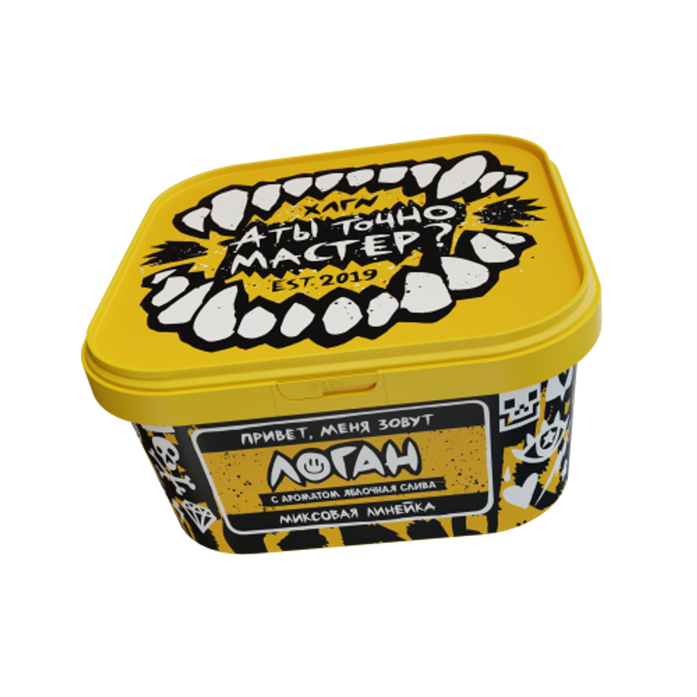 Хулиган Поп 200 гр. Логан (Яблочная слива) (М)