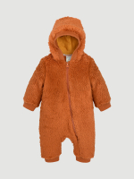 Плюшевый комбинезон из органического хлопка Mjölk Umber, на манжетах