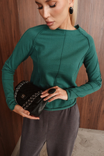 Джемпер тонкой вязки из хлопка