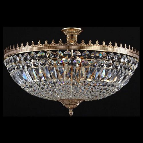 Люстра на штанге Maytoni DIA500-CL-50-06-G