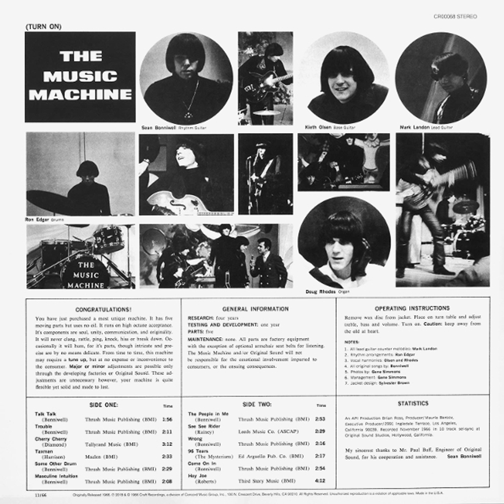The Music Machine / (Turn On) The Music Machine (LP)