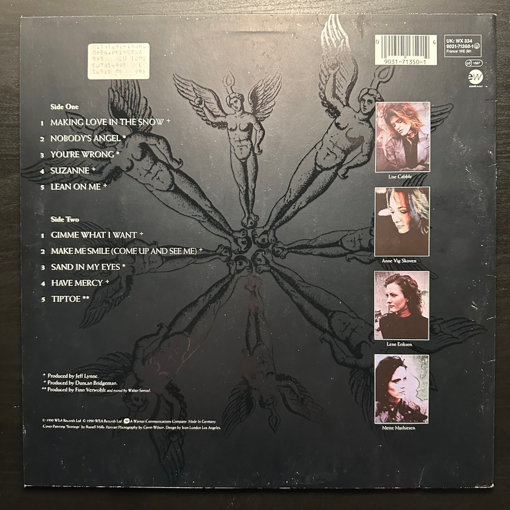 Miss B Haven ‎– Nobody's Angel (Германия 1990г.)