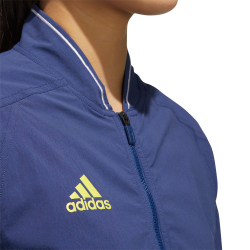 Женская Кофта теннисная Adidas Women Streatch Woven Jacket - небесный