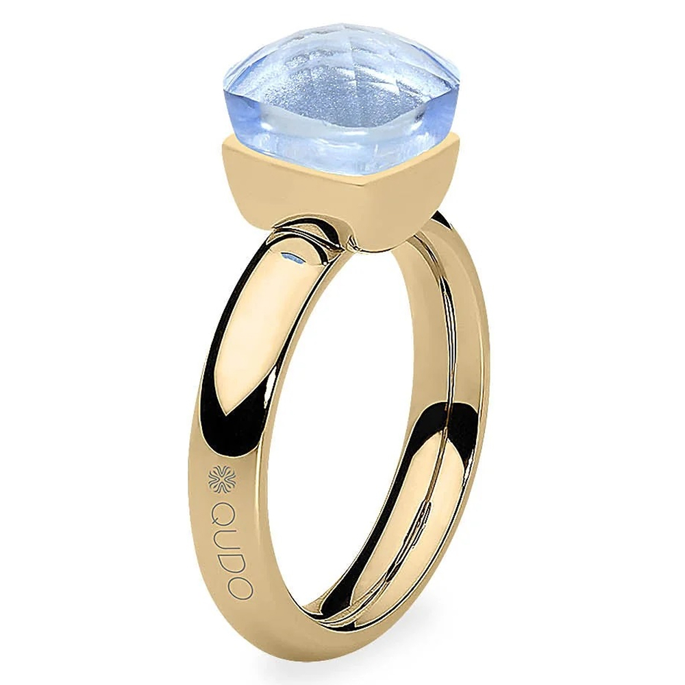 Кольцо Qudo FIRENZE 18 (G) Hellblau 107001/40-4733 18 размер 18