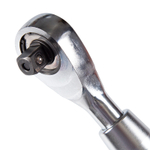 KING TONY (4773-22GS) Трещотка 1/2", 550 мм, 90 зубцов, флажковая с кнопкой, телескопическая