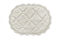 Brianna (крем) Набор ков. для ванной кружевной 60х100 и 50х70